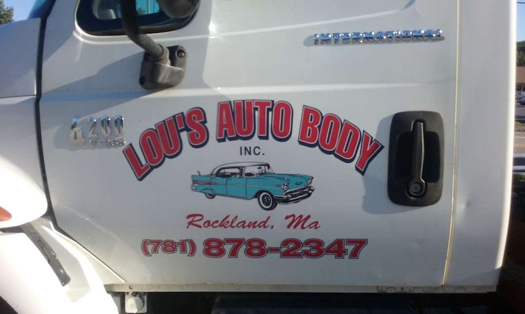 Lous Auto Body Co | 577 Market St, Rockland, MA 02370, USA | Phone: (781) 878-2347