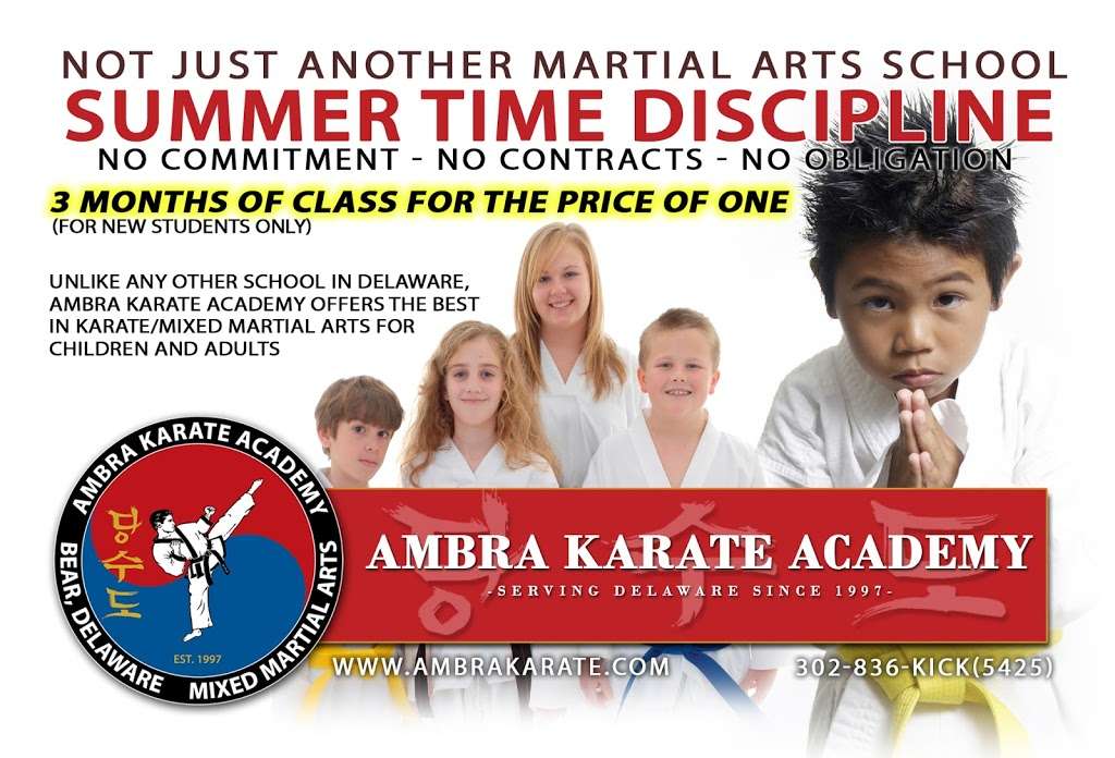 Ambra Karate Academy | Newark, DE 19713 Life Community Church, 750 Otts Chapel Rd, Newark, DE 19713, USA | Phone: (302) 836-5425