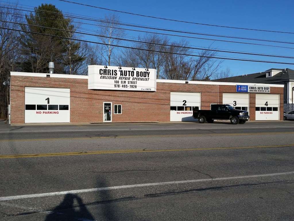 Chris Auto Body | 100 Elm St, Salisbury, MA 01952, USA | Phone: (978) 465-7828