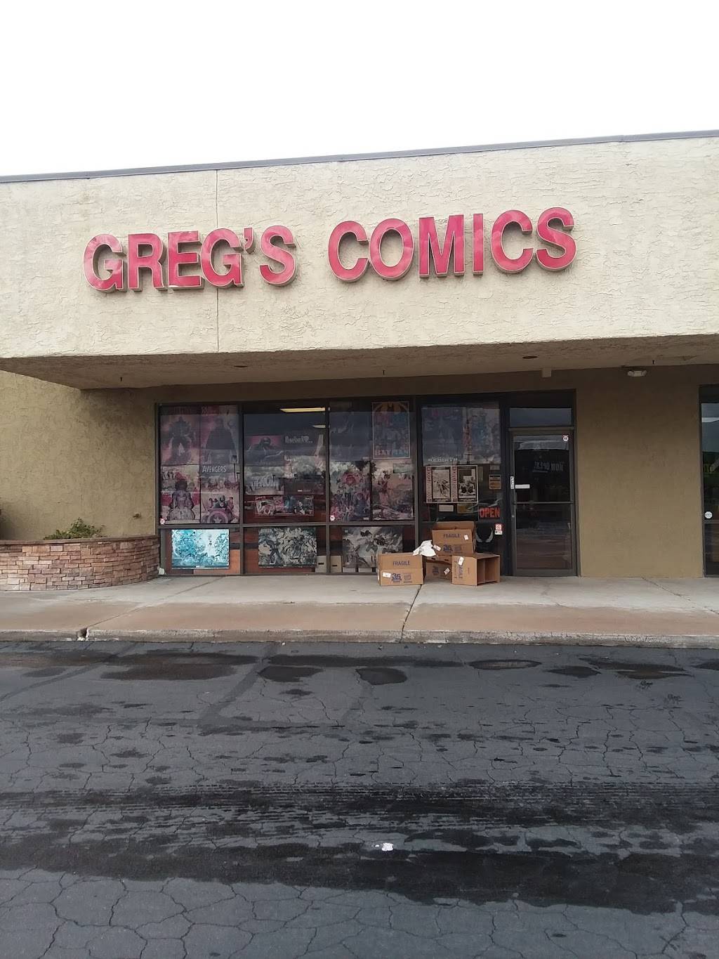 Gregs Comics | 2722 S Alma School Rd # 8, Mesa, AZ 85210, USA | Phone: (480) 752-1881
