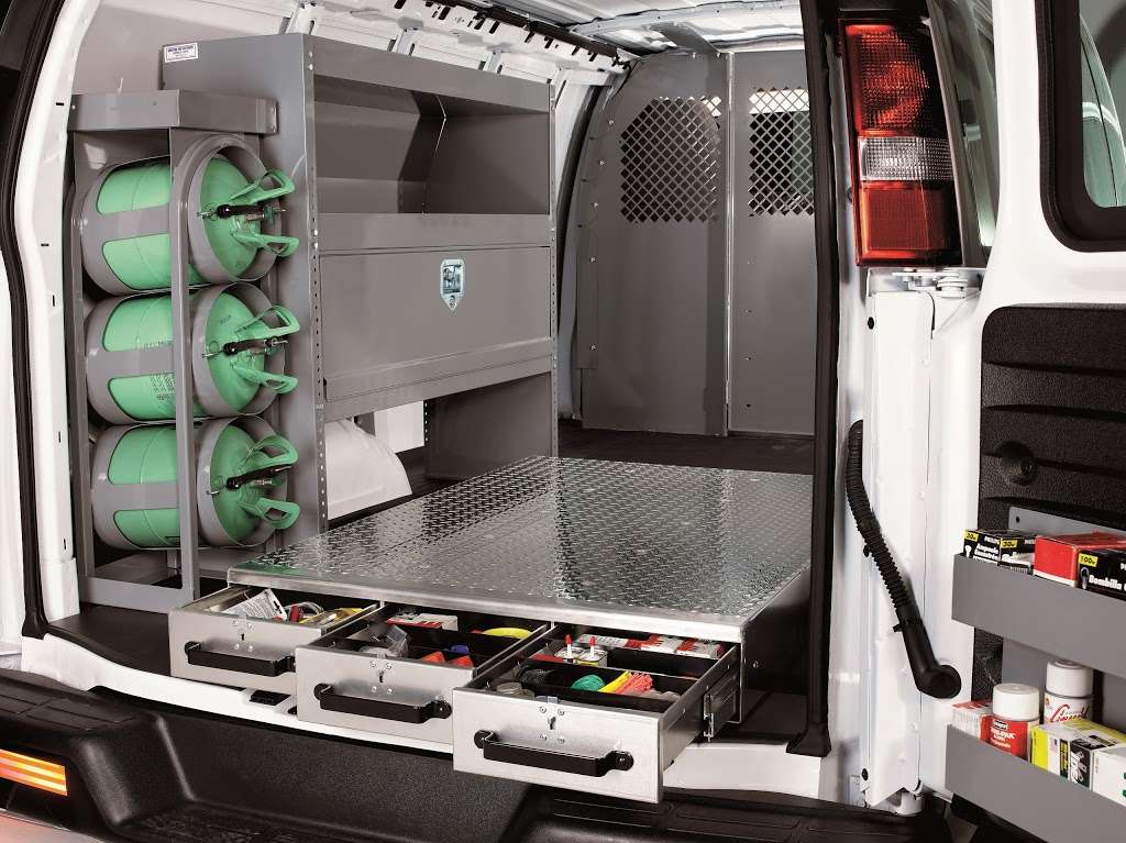 american van equipment near me