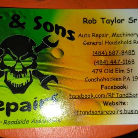 RFT & Sons Repairs | 479 Old Elm St, Conshohocken, PA 19428, USA | Phone: (484) 687-8485