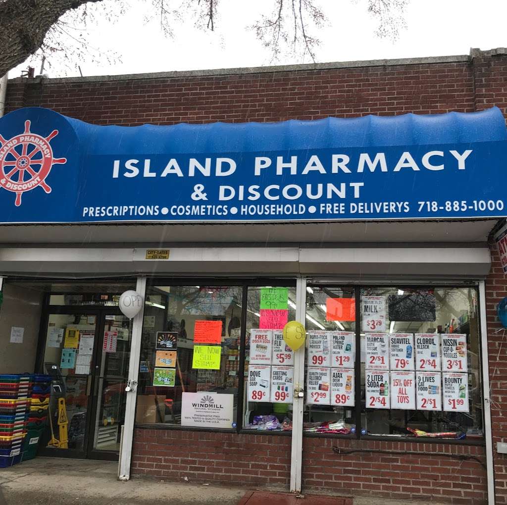 Island Pharmacy and Discount 290 City Island Ave, Bronx, NY 10464