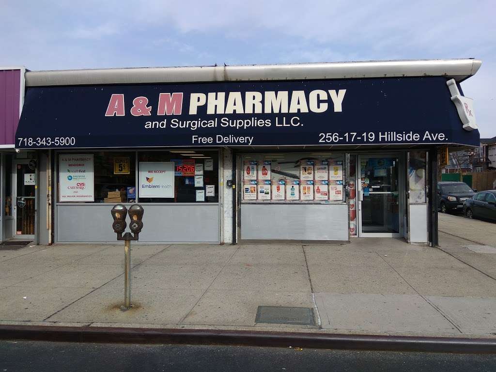 A&M Pharmacy - pharmacy  | Photo 2 of 4 | Address: 256-17 Hillside Avenue, Glen Oaks, NY 11004, USA | Phone: (718) 343-5900