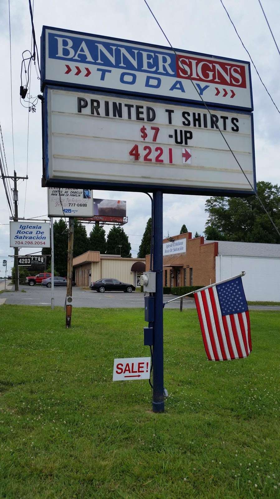 Banner-Signs Today Inc / Allegra Southend | 2526 S Tryon St, Charlotte, NC 28203, USA | Phone: (704) 525-2241