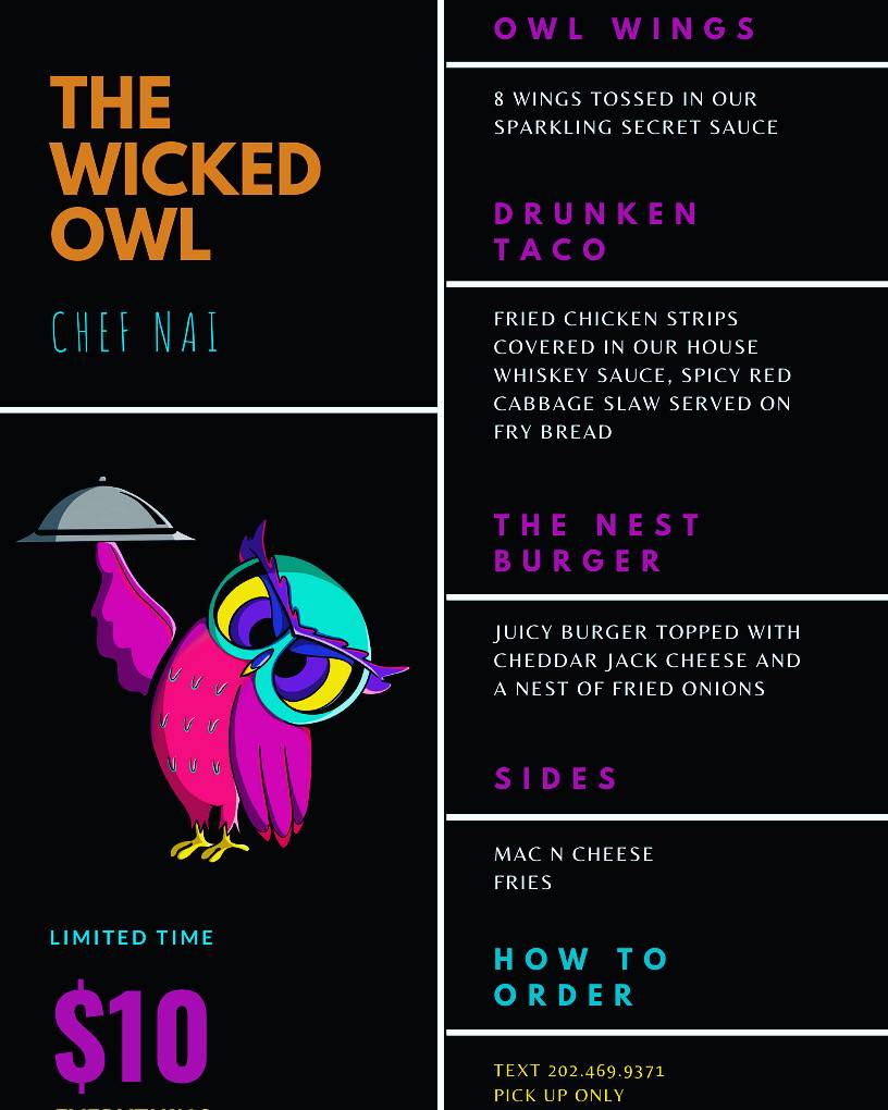 The Wicked OwL | 8248 Shady Nook Ct, Pasadena, MD 21122, USA | Phone: (202) 469-9371