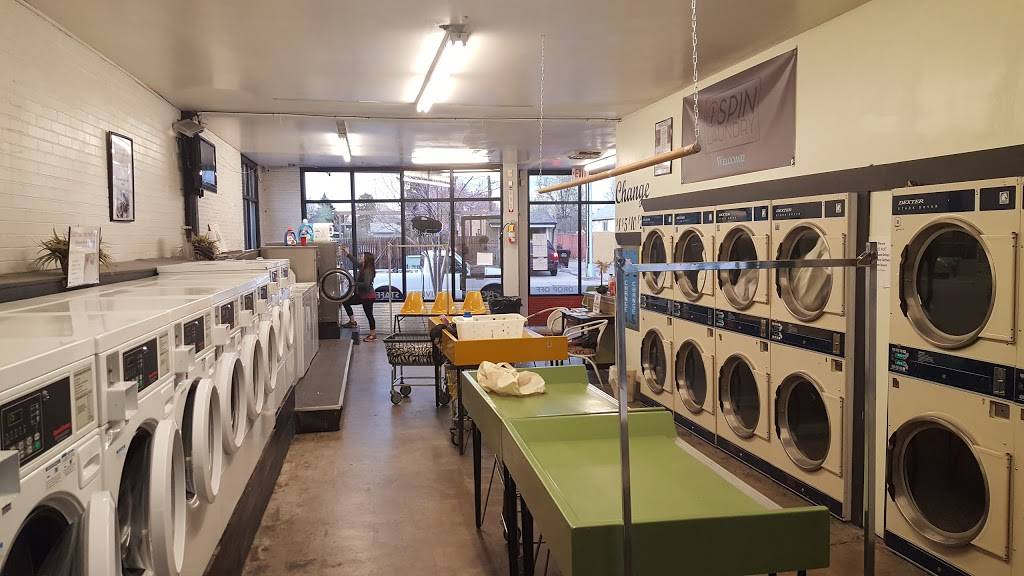 Positive Spin Laundry | 4301 W 38th Ave, Denver, CO 80212, USA | Phone: (303) 537-5900