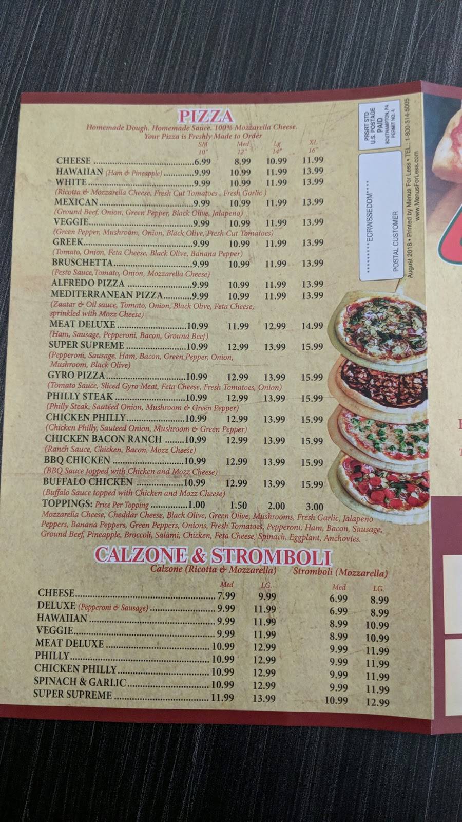 Lastrada Pizzeria | 201 Seabreeze Blvd, Daytona Beach, FL 32118, USA | Phone: (386) 238-9060