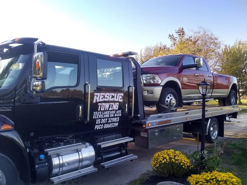 Rescue Towing Inc | 3525 Lakeside Ave E, Cleveland, OH 44114, USA | Phone: (216) 331-3810