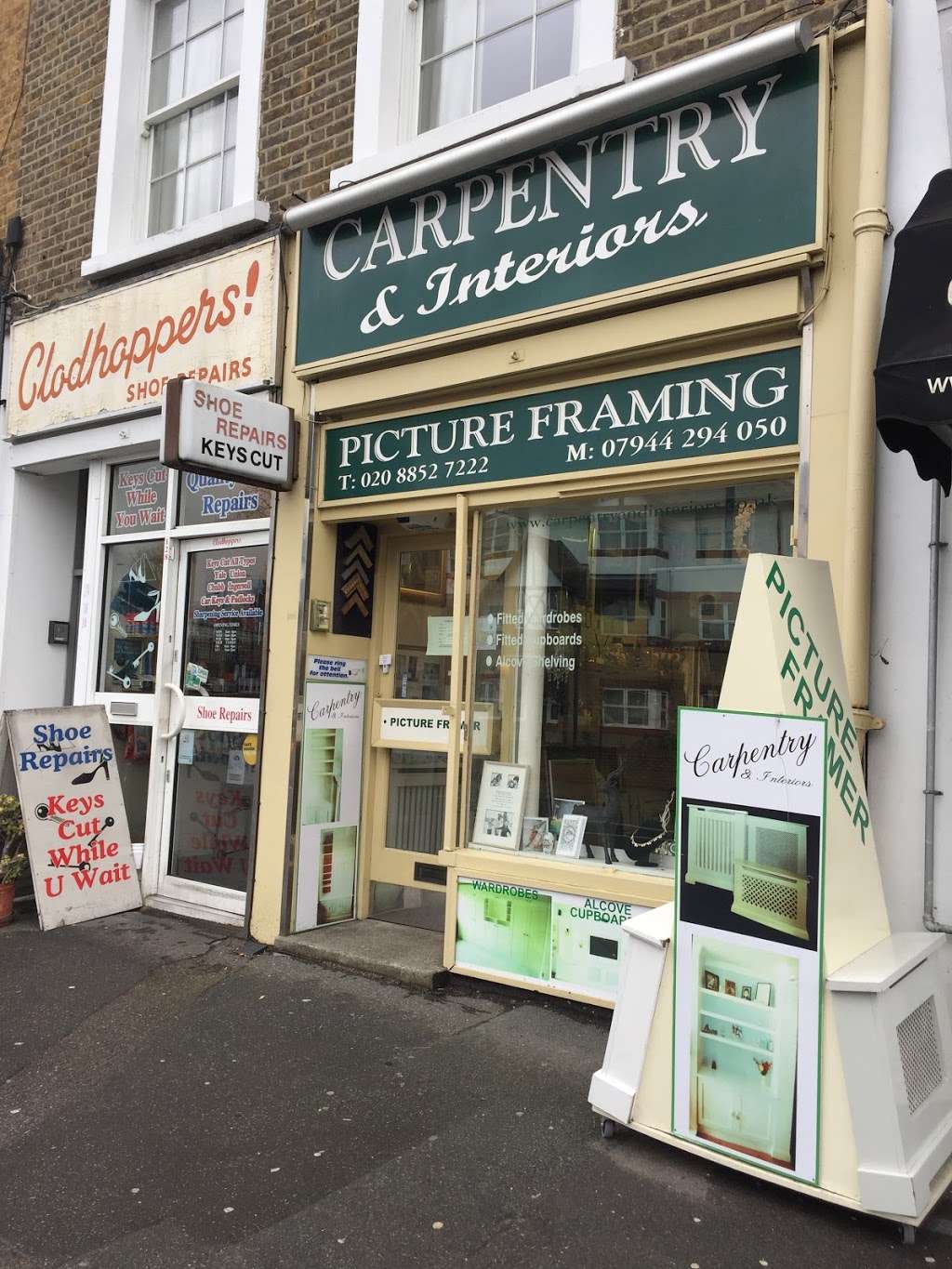 Carpentry and Interiors Picture Framing | 128A Burnt Ash Rd, Lee, London SE12 8PU, UK | Phone: 07984 158012