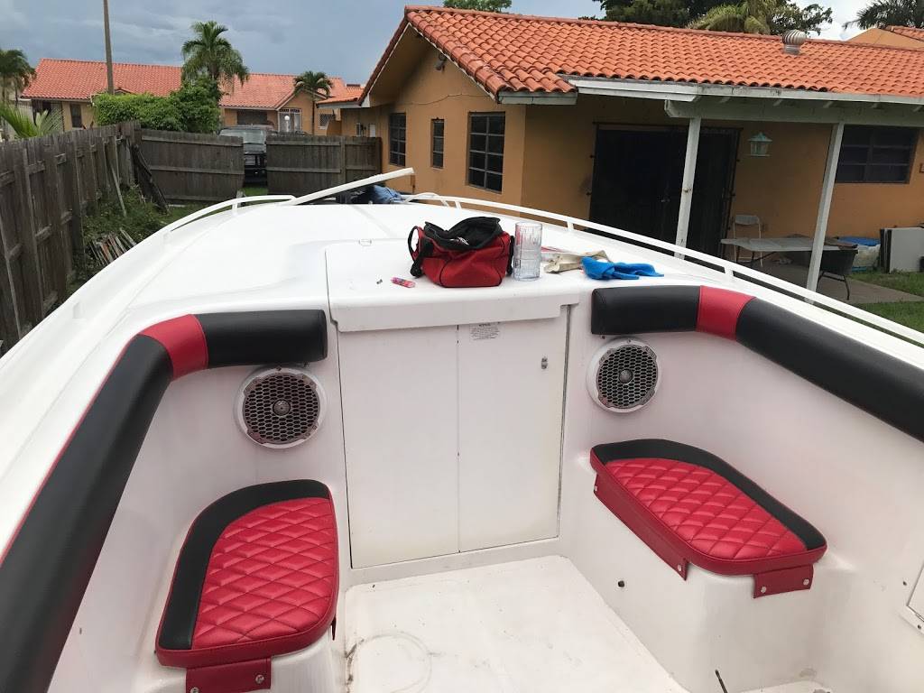 A Basulto Boat Upholstery Inc. | 3460 W 84th St #102, Hialeah, FL 33018, USA | Phone: (954) 289-7019