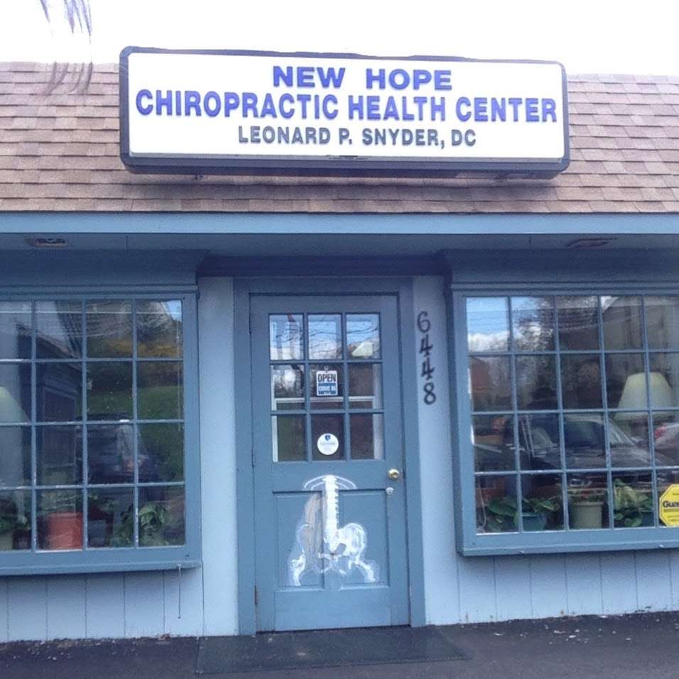 New Hope Chiropractic | 6448 Lower York Rd, New Hope, PA 18938, USA | Phone: (215) 544-2477