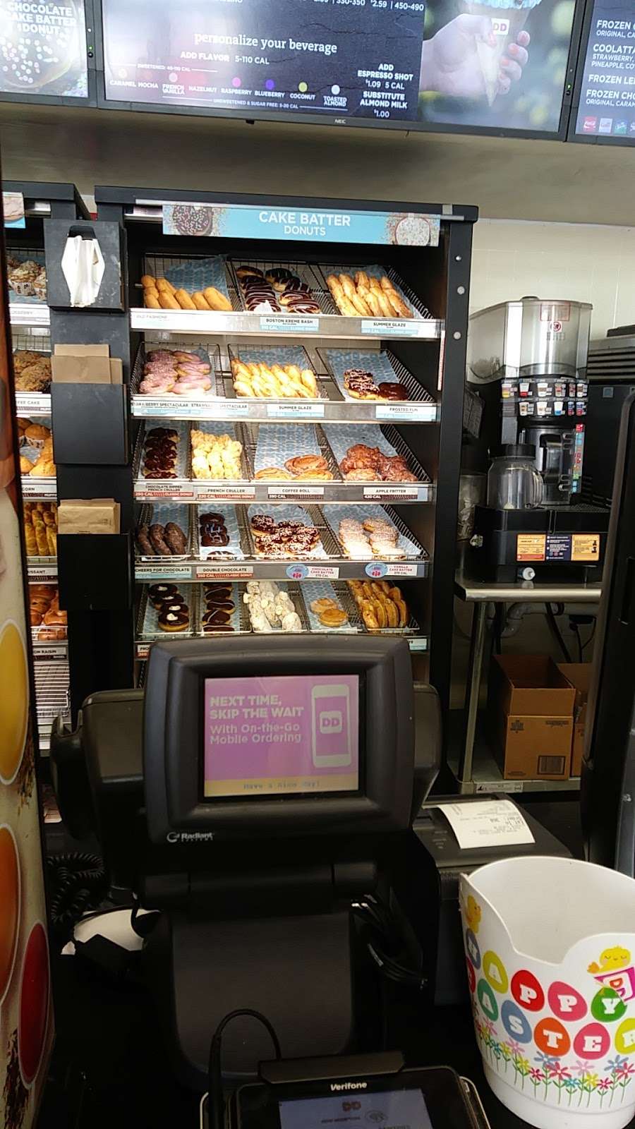 Dunkin Donuts | 857 Springfield Ave, Irvington, NJ 07111, USA | Phone: (201) 375-3660