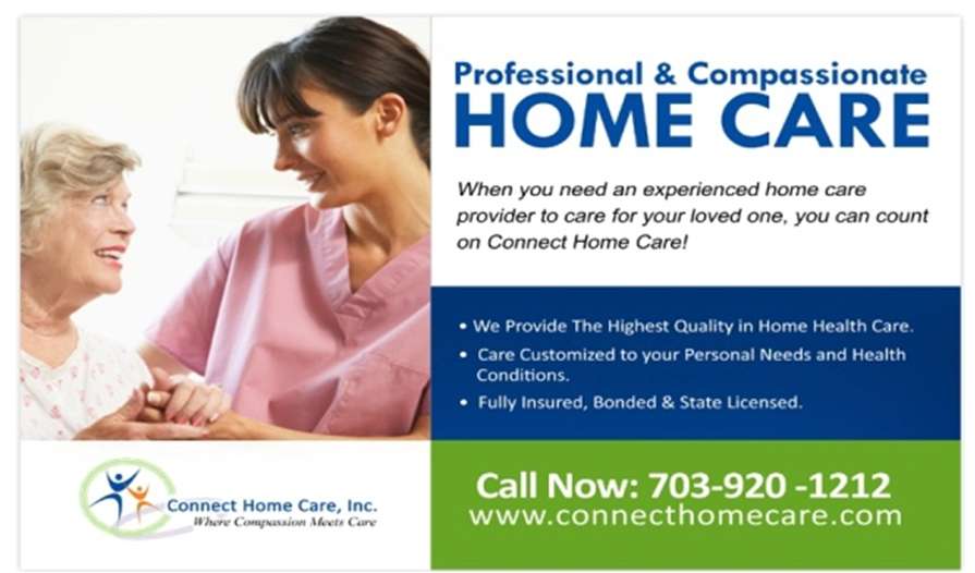 Connect Home Care, LLC | 6066 Leesburg Pike #200c, Falls Church, VA 22041, USA | Phone: (703) 920-1212