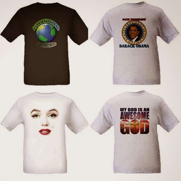 International Tee Shirts | 7208 Oak Haven Cir, Windsor Mill, MD 21244, USA | Phone: (443) 415-0423