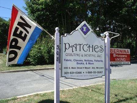 Patches Quilting & Sewing | 308 S Main St, Mt Airy, MD 21771, USA | Phone: (301) 831-0366