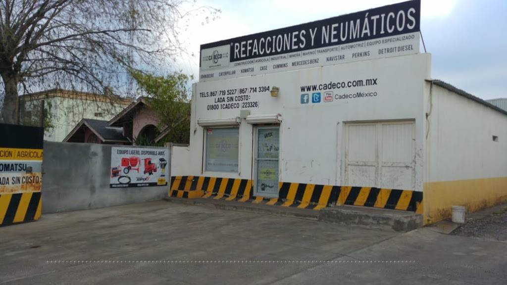 CADECO Refacciones para Maquinaria Pesada | Carr. a Anáhuac 9317, La Sandía, 88179 Nuevo Laredo, Tamps., Mexico | Phone: 867 714 3394