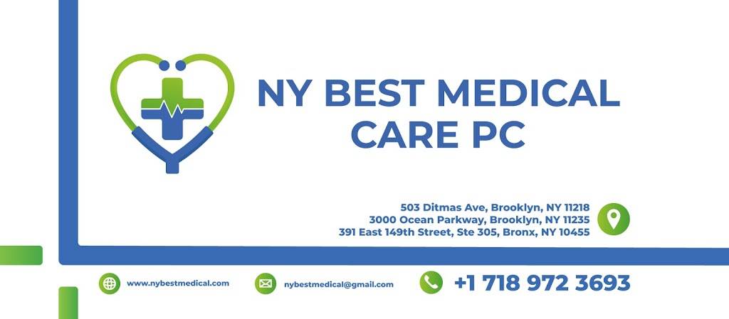 NY Best Medical Care, PC | 503 Ditmas Ave, Brooklyn, NY 11218, USA | Phone: (718) 972-3693