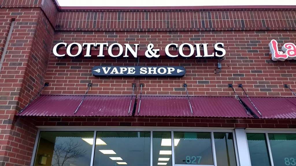 Cotton & Coils Vape Shop Dyer | 827 Joliet St, Dyer, IN 46311 | Phone: (219) 515-2049