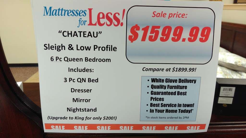 Mattresses For Less - Webster | 20610 Gulf Fwy, Webster, TX 77598 | Phone: (281) 338-7400