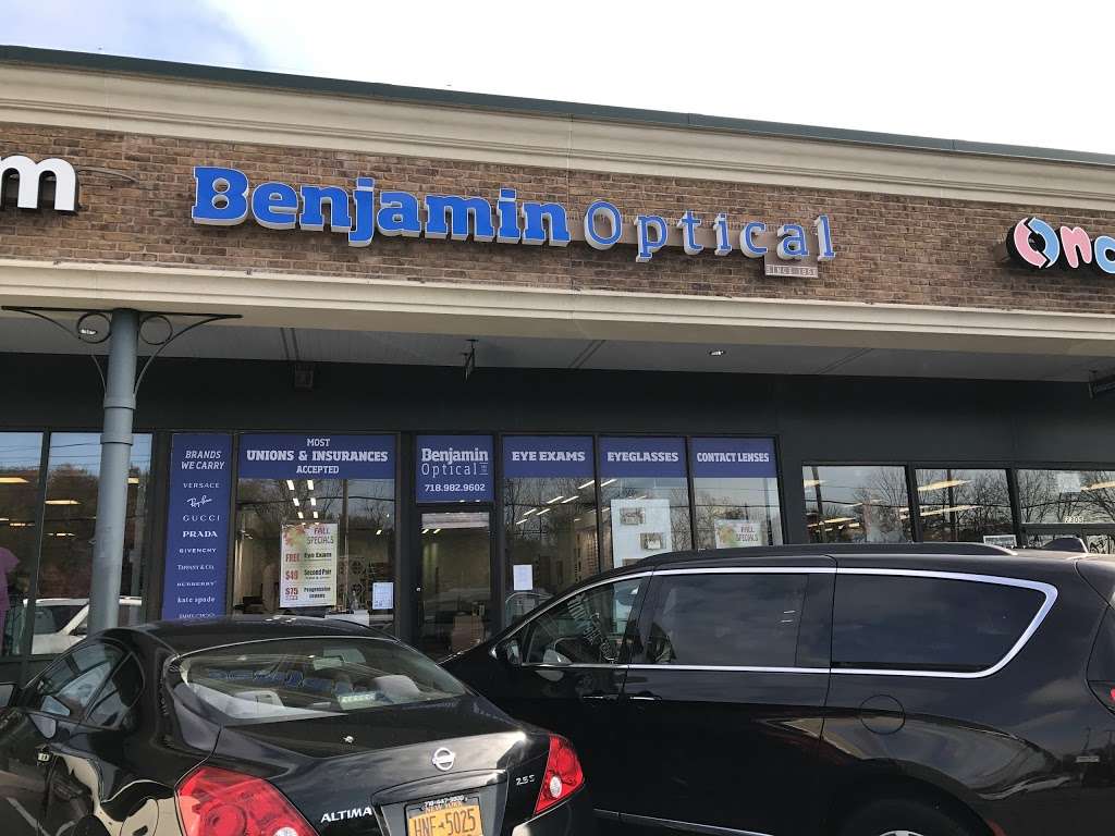 Benjamin Optical | 2303 Richmond Ave, Staten Island, NY 10314, USA | Phone: (718) 362-3504