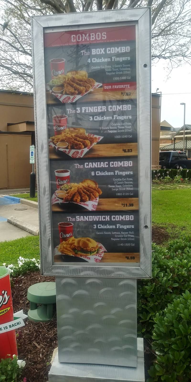 Raising Canes Chicken Fingers | 919 S Clearview Pkwy, Jefferson, LA 70121 | Phone: (504) 216-2424