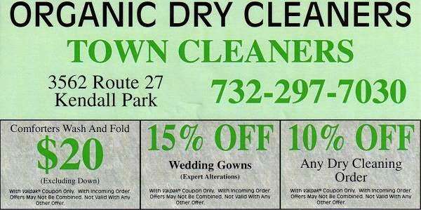 Town Cleaners | 3562 NJ-27, Kendall Park, NJ 08824 | Phone: (732) 297-7030