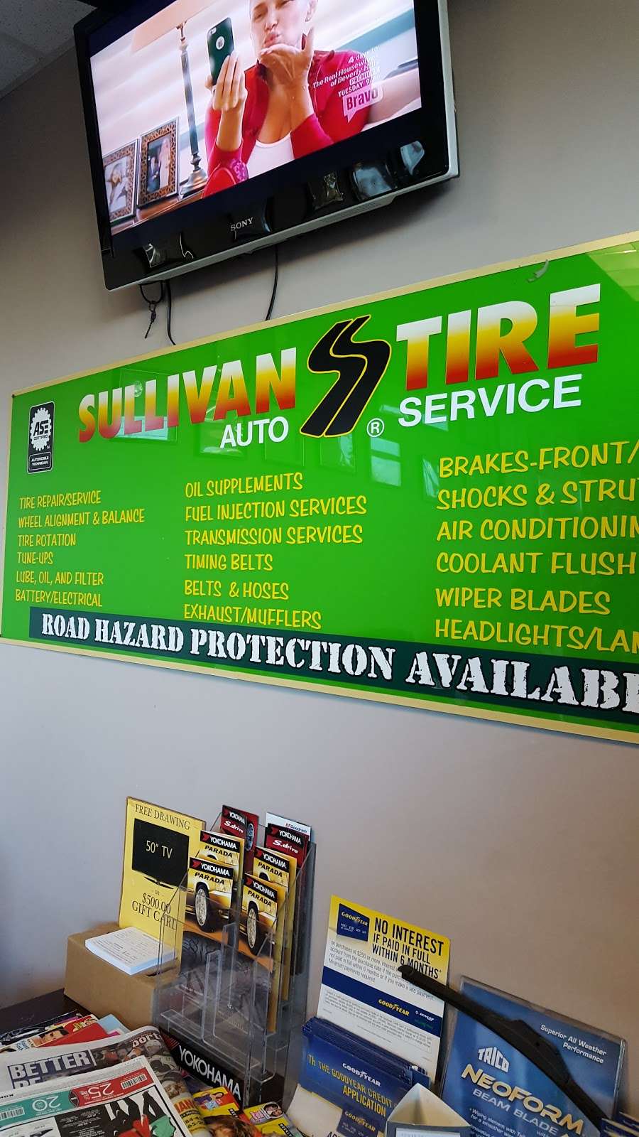 Sullivan Tire & Auto Service | 671 N Bedford St, East Bridgewater, MA 02333, USA | Phone: (508) 378-4850