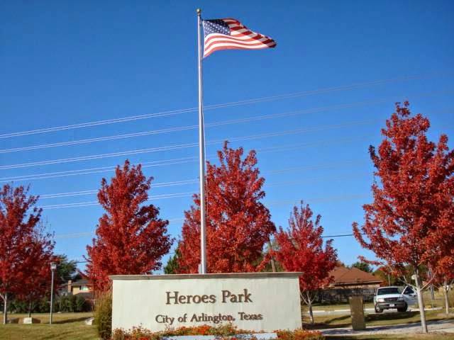 Heroes Park | 2100 Green Oaks Blvd, Arlington, TX 76013, USA | Phone: (817) 459-5474