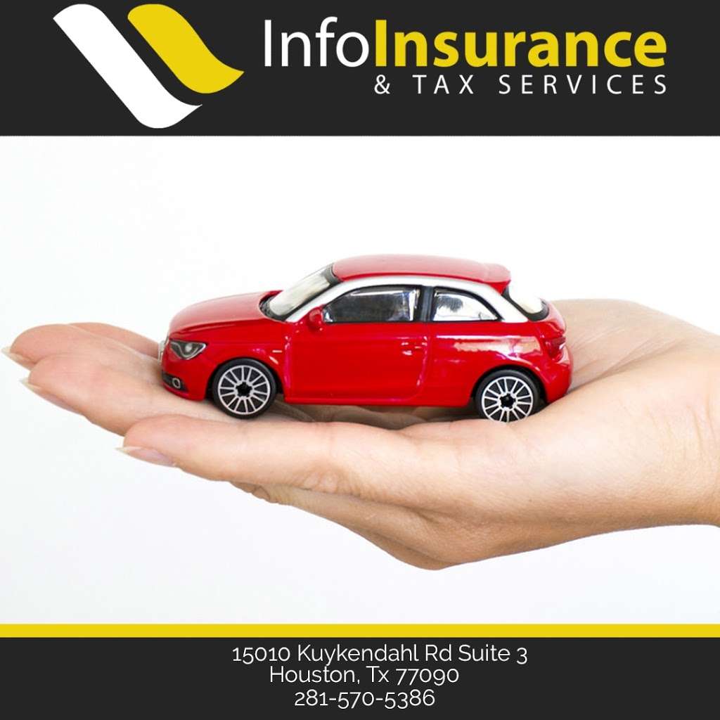 InfoInsurance & Tax Services | 15010 Kuykendahl Rd #3, Houston, TX 77090, USA | Phone: (281) 570-5386