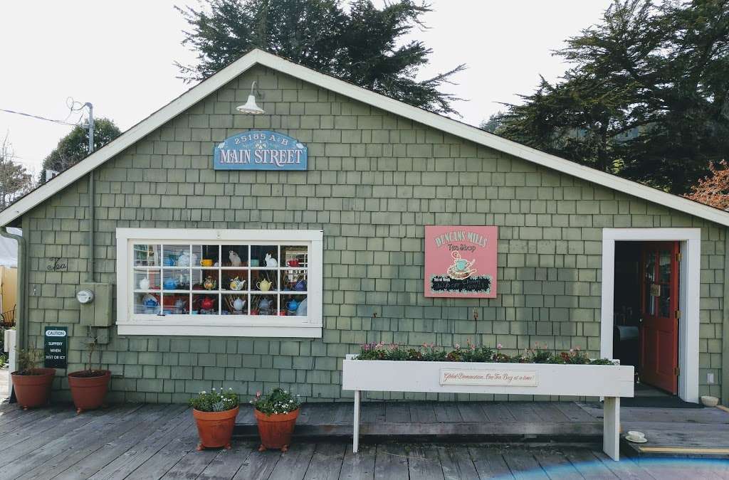 Duncan Mills Tea Shop | 25185 Main St, Duncans Mills, CA 95430, USA | Phone: (707) 865-9041