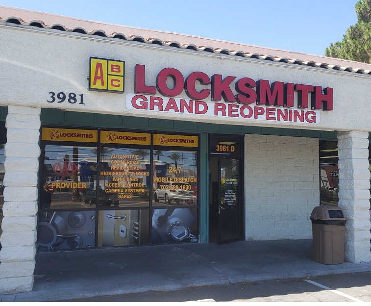 ABC Locksmiths | 3981 E Sunset Rd unit d, Las Vegas, NV 89120, USA | Phone: (702) 500-0963