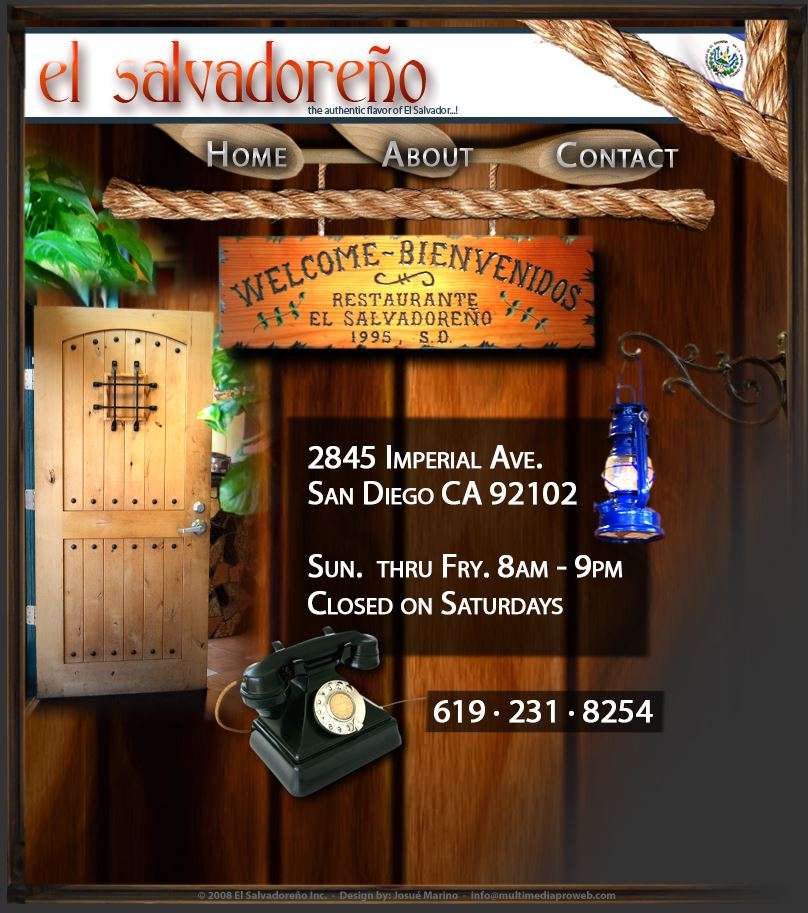 El Salvadoreno | 2845 Imperial Ave, San Diego, CA 92102, USA | Phone: (619) 231-8254