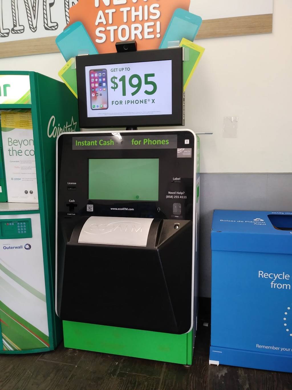 EcoATM | 1501 Buckingham Rd, Richardson, TX 75081, USA | Phone: (858) 324-4111