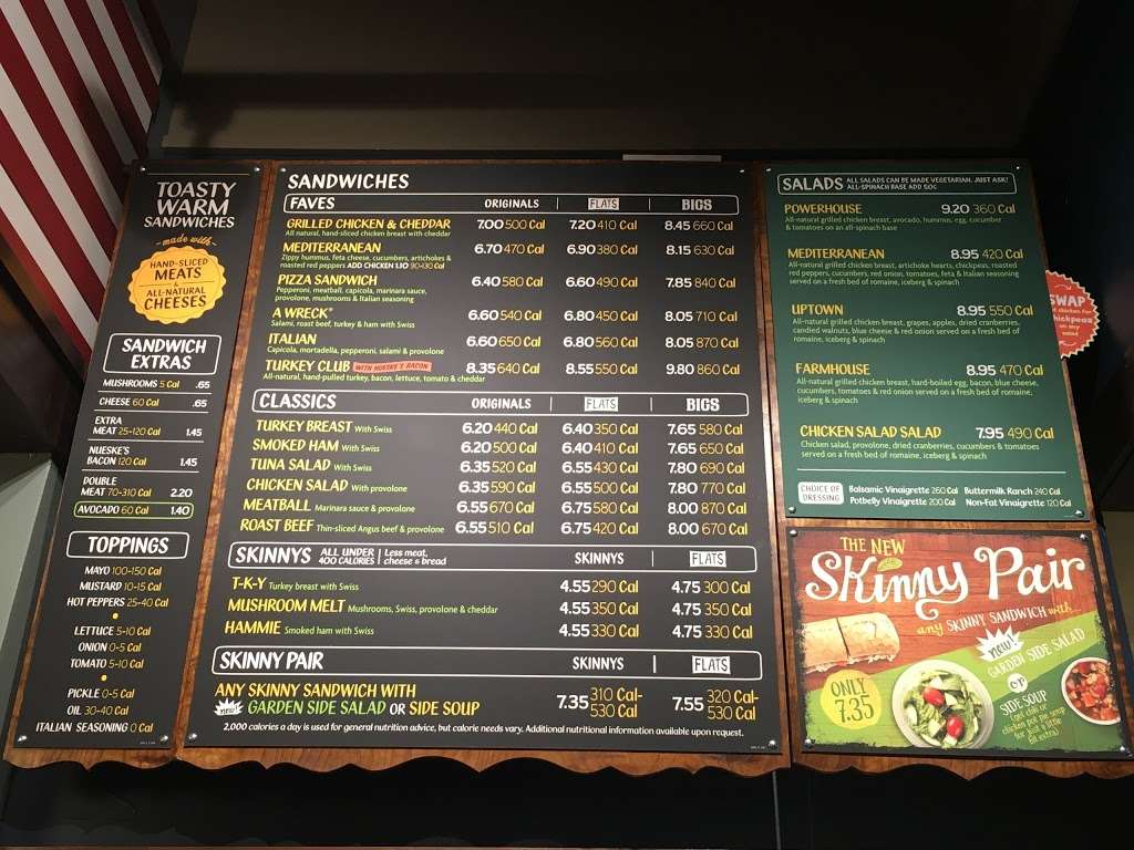 Potbelly Sandwich Shop | 650 Carnegie Blvd m1-f, Malvern, PA 19355, USA | Phone: (484) 321-2839