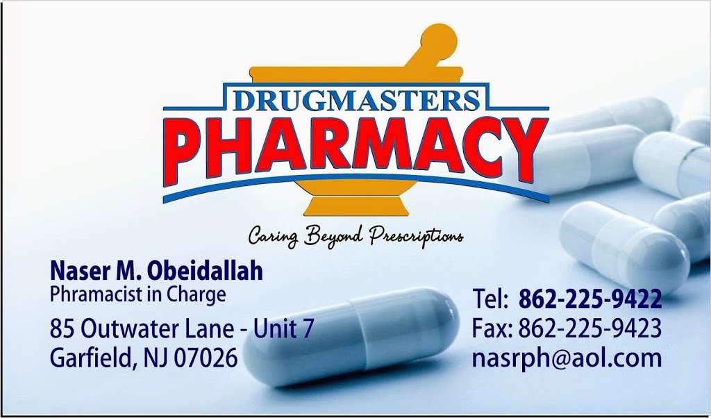 Garfield Pharmacy | 85 Outwater Ln #7, Garfield, NJ 07026, USA | Phone: (862) 225-9422