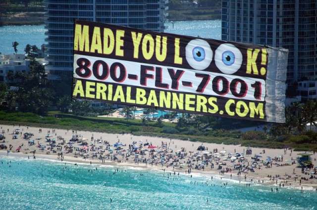 Aerial Banners Inc. | North Perry Airport, 601 SW 77th Way, Pembroke Pines, FL 33023, USA | Phone: (954) 893-0099