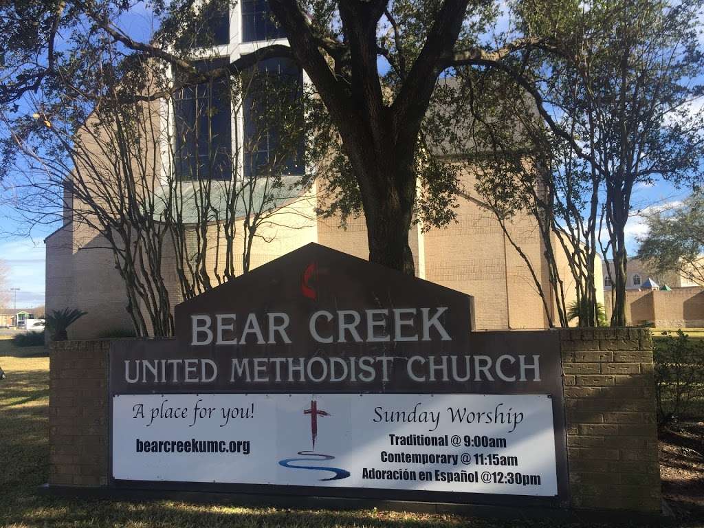 Bear Creek United Methodist Church | 16000 Rippling Water Dr, Houston, TX 77084, USA | Phone: (281) 463-2330