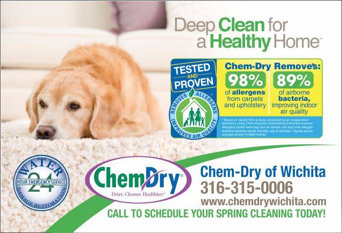 Chem-Dry of Wichita | 4057 N Woodlawn Blvd #3, Bel Aire, KS 67220, USA | Phone: (316) 315-0006