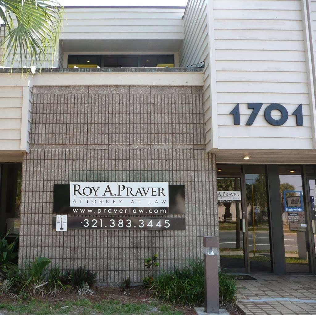 Law Offices of Roy A. Praver | 1701 S Washington Ave, Titusville, FL 32780, USA | Phone: (321) 383-3445