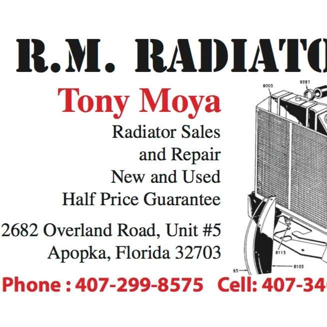 RM Radiator | 2682 Overland Rd # 5, Apopka, FL 32703, USA | Phone: (407) 299-8575