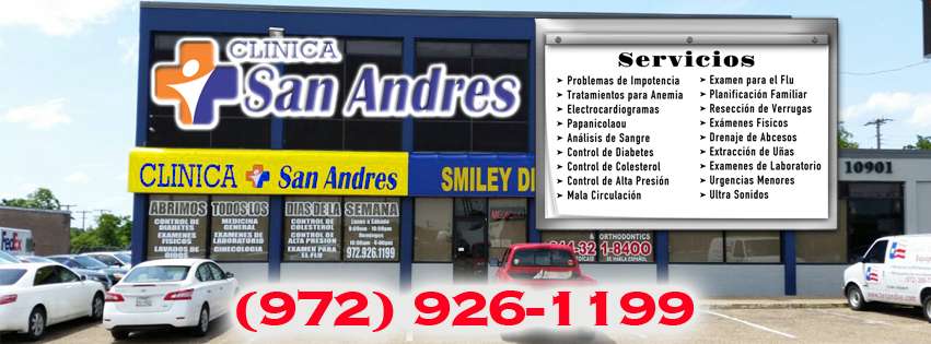 Clinica San Andres - doctor  | Photo 2 of 5 | Address: 10901 Garland Rd suite a, Dallas, TX 75218, USA | Phone: (972) 926-1199