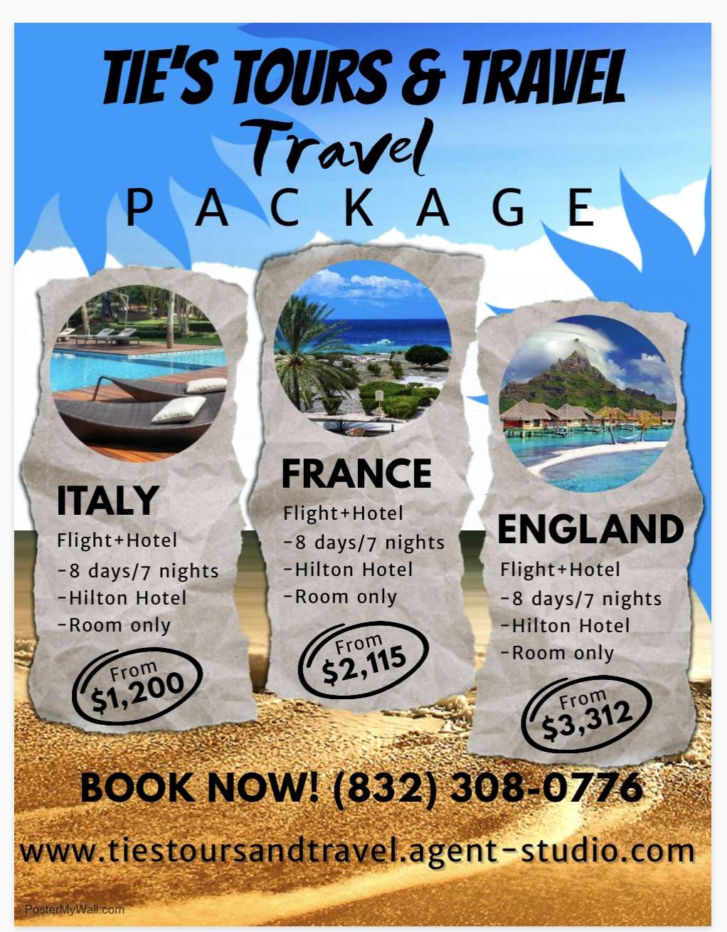 Ties Tours and Travel | 3116 Telge F, Houston, TX 77054, USA | Phone: (832) 308-0776