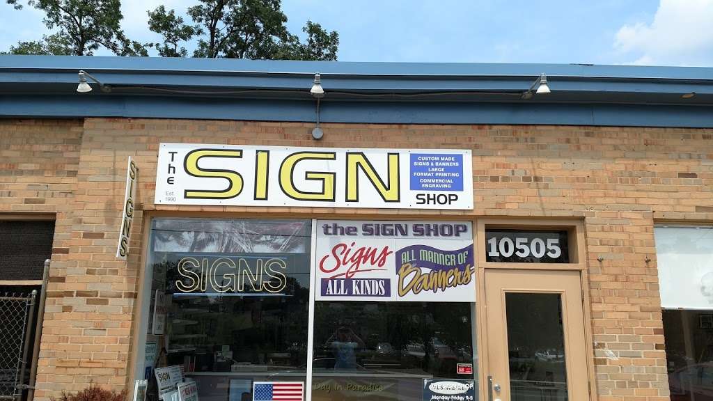 The Sign Shop Inc. | 10505 Metropolitan Ave, Kensington, MD 20895, USA | Phone: (301) 946-6200