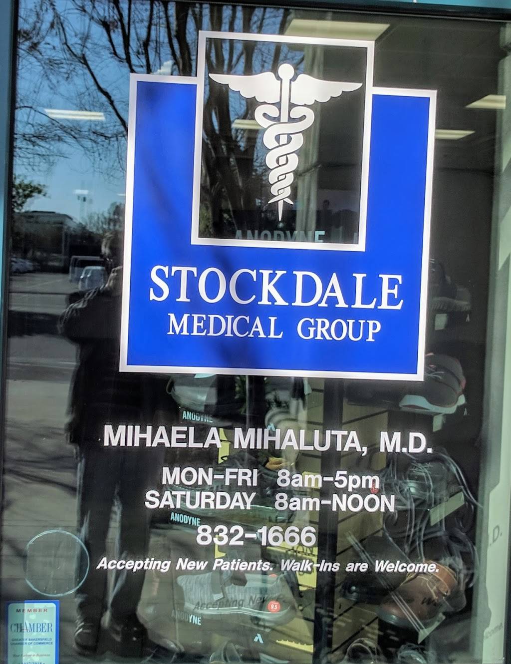 Stockdale Medical Group Inc. | 110 New Stine Rd, Bakersfield, CA 93309 | Phone: (661) 832-1667