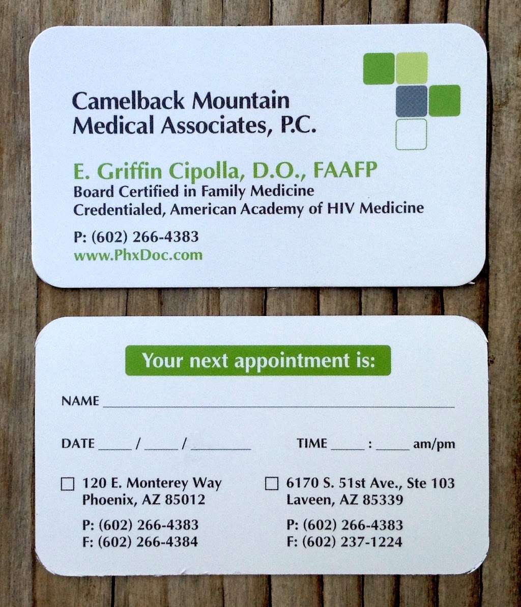 Camelback Mountain Medical Associates, P.C. | 6170 S 51st Ave #103, Laveen Village, AZ 85339, USA | Phone: (602) 266-4383