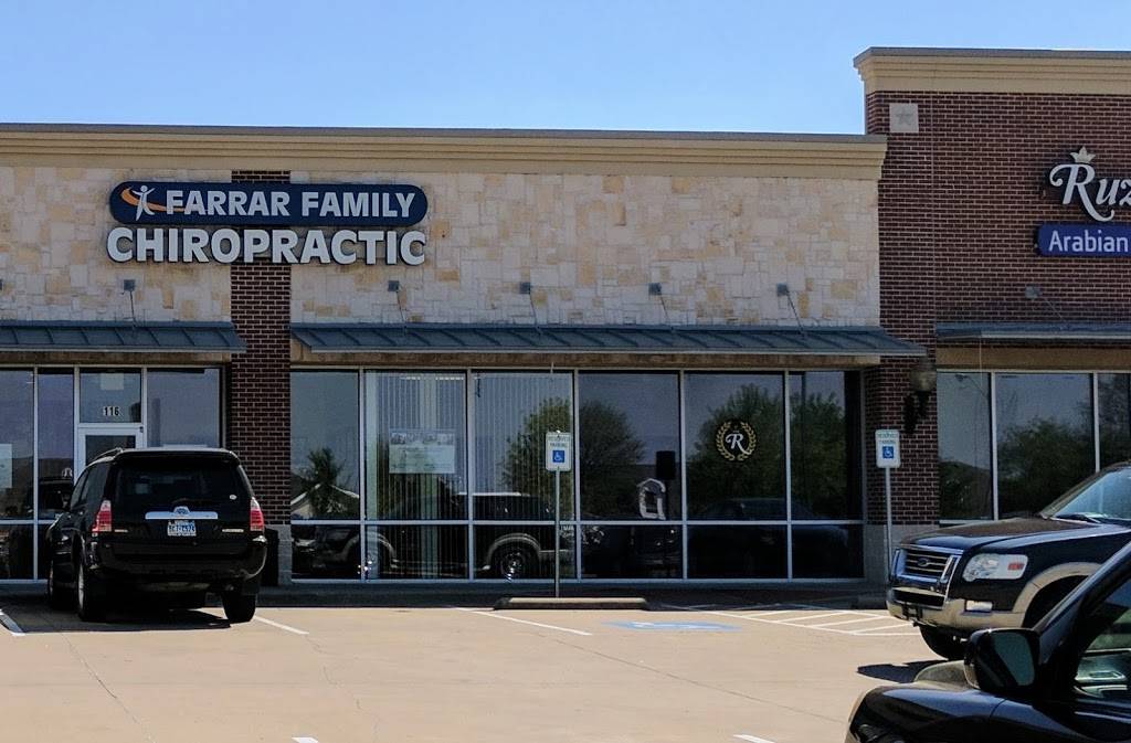 Farrar Family Chiropractic | 4152 W Spring Creek Pkwy #116, Plano, TX 75024, USA | Phone: (972) 964-7000