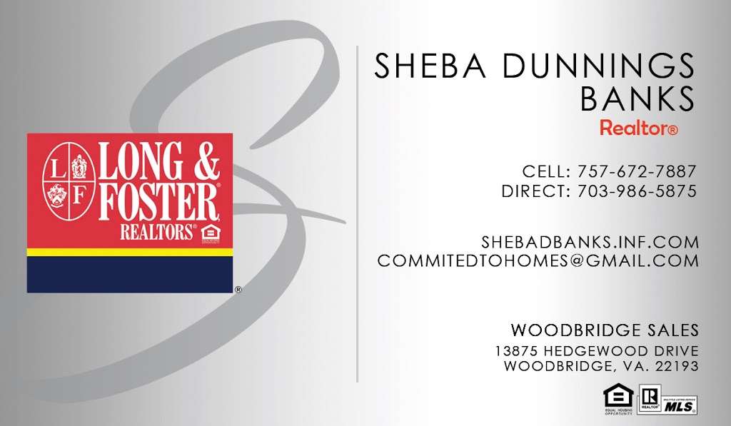 Sheba D. Banks - Realtor | 13875 Hedgewood Dr, Woodbridge, VA 22193, USA | Phone: (757) 672-7887