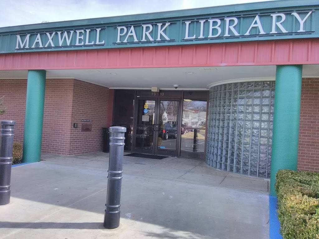 Maxwell Park Library | 1313 N Canton Ave, Tulsa, OK 74115, USA | Phone: (918) 549-7323