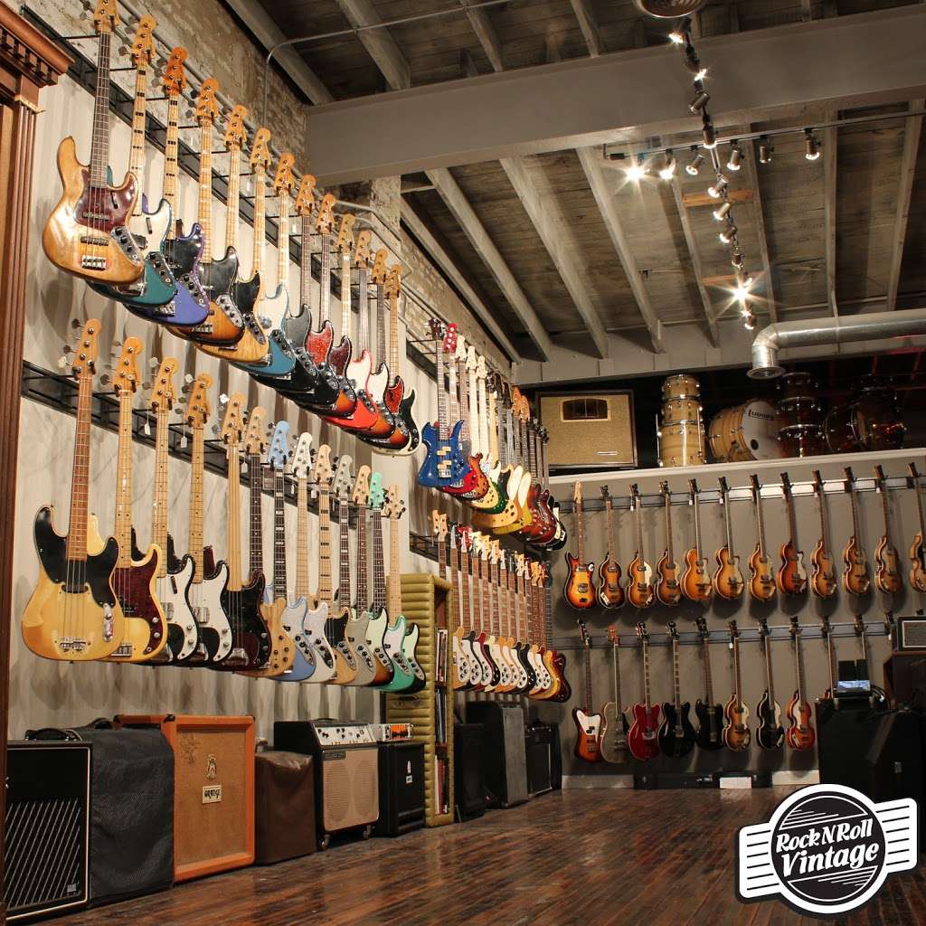 Rock N Roll Vintage Chicago Guitar Shop | 4727 N Damen Ave, Chicago, IL 60625, USA | Phone: (773) 878-8616